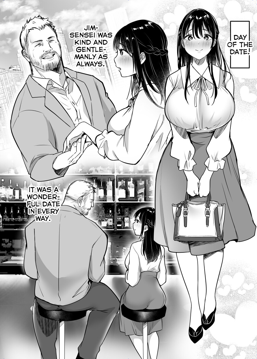 Hentai Manga Comic-I can't escape from Mr. Jim - A middle-aged foreign man is always hanging out with me-Read-12